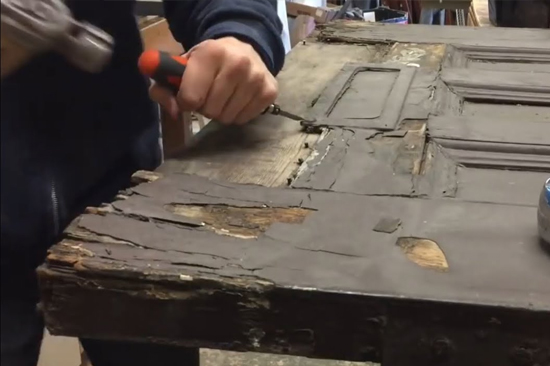 Baldwin Park-wooden-door-repair